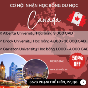 Học bổng du học Canada: Cơ hội giảm gánh nặng tài chính